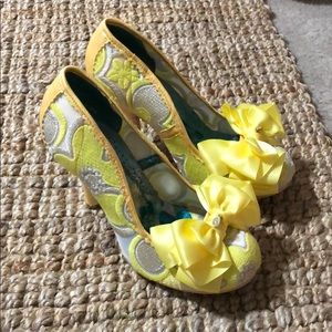 Yellow heels